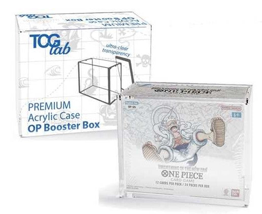 Case Magnetico in Plexiglass Protettivo per One Piece Booster Box TcgLab Premium