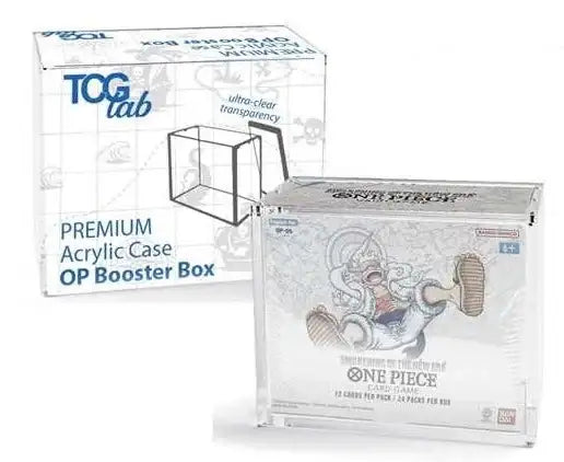 Case Magnetico in Plexiglass Protettivo per One Piece Booster Box TcgLab Premium