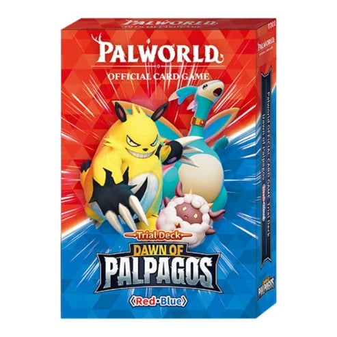 Palworld Card Game Trial Deck TD01 Dawn of Palpagos Red/Blue ENG