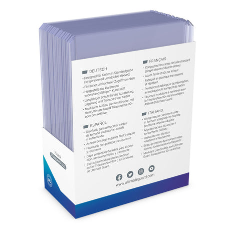 Ultimate Guard Toploader Card Covers Toploading Pack da 25
