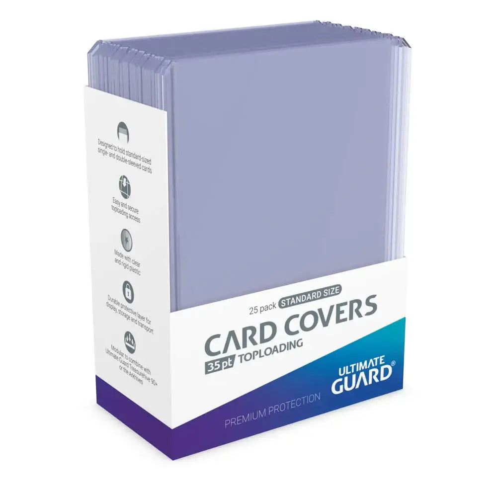 Ultimate Guard Toploader Card Covers Toploading Pack da 25