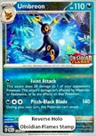 Umbreon 130/197 Stamped Ossidiana Infuocata ITA