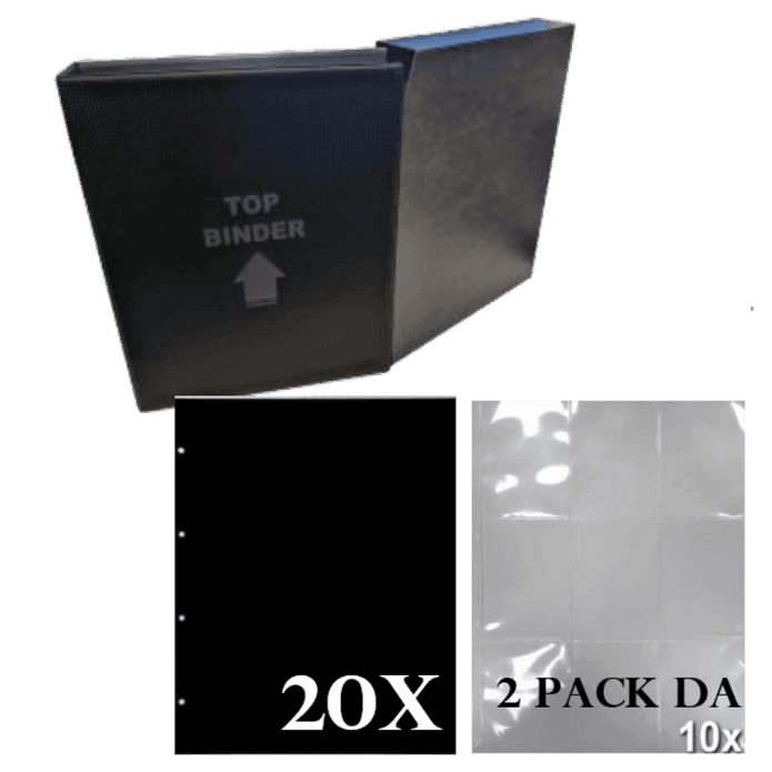 Album per Toploader TOPBINDER Black con custodia Black Perfect Edition