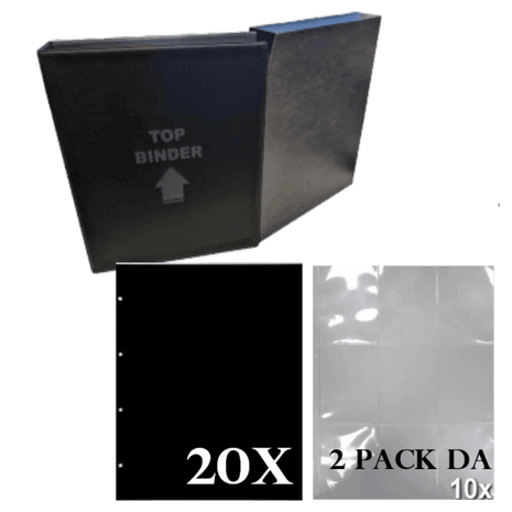 Album per Toploader TOPBINDER Black con custodia Black Perfect Edition
