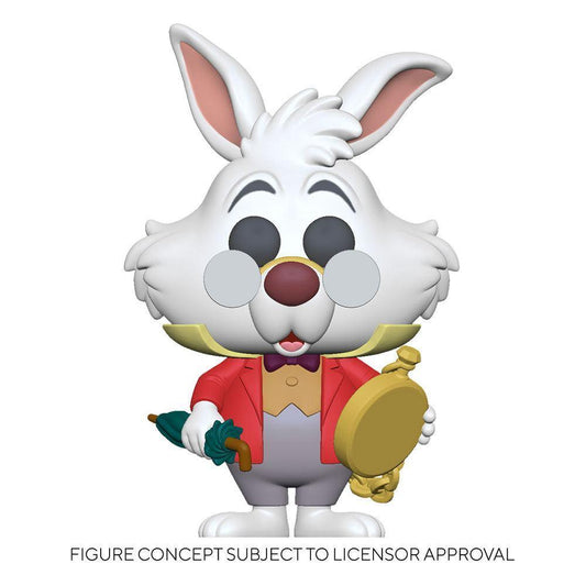Alice in Wonderland POP! Disney Vinyl Figure White Rabbit w/Watch 9 cm -