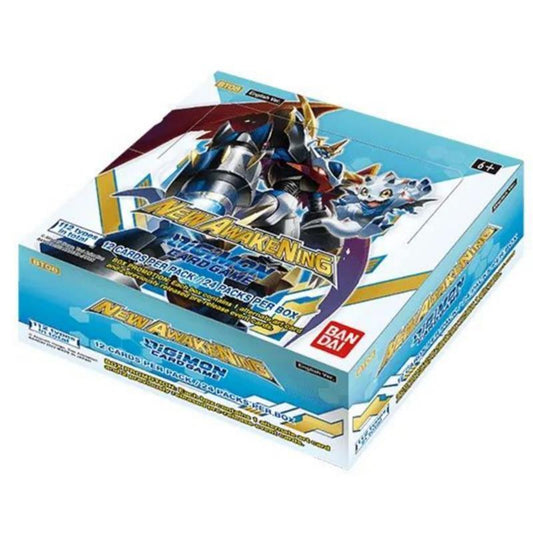 Box Digimon New Awakening Card Game BT-08