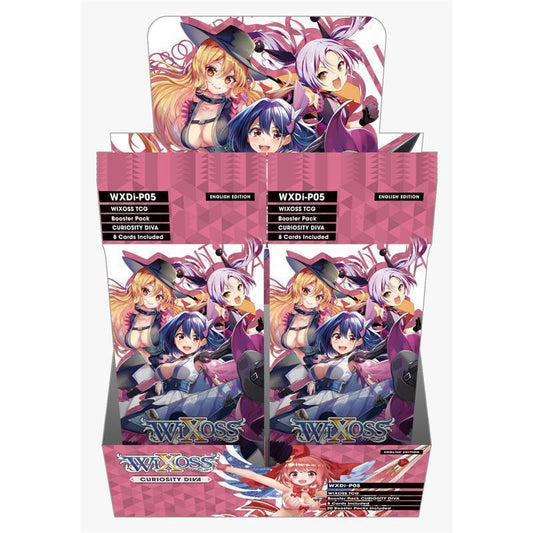 Box Wixoss Curiosity Diva (20 Booster Packs) WXDi-P05 Eng -