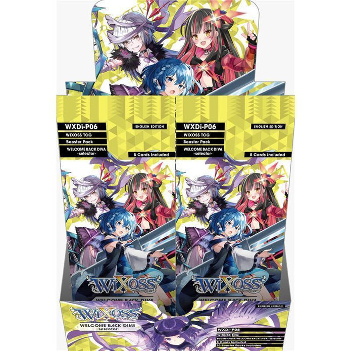 Box Wixoss Welcome Back Diva (20 Booster Packs) WXDi-P06 Eng