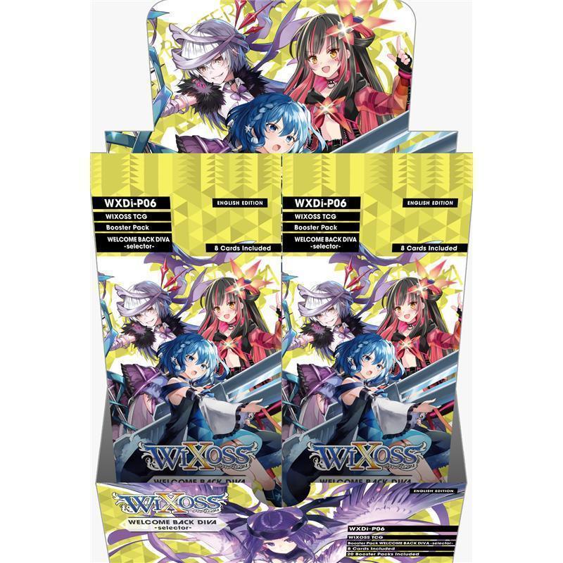 Box Wixoss Welcome Back Diva (20 Booster Packs) WXDi-P06 Eng -