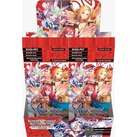 Box Wixoss Welcome Back Diva Lostorage (20 Booster Packs) WXDi-P07 Eng -