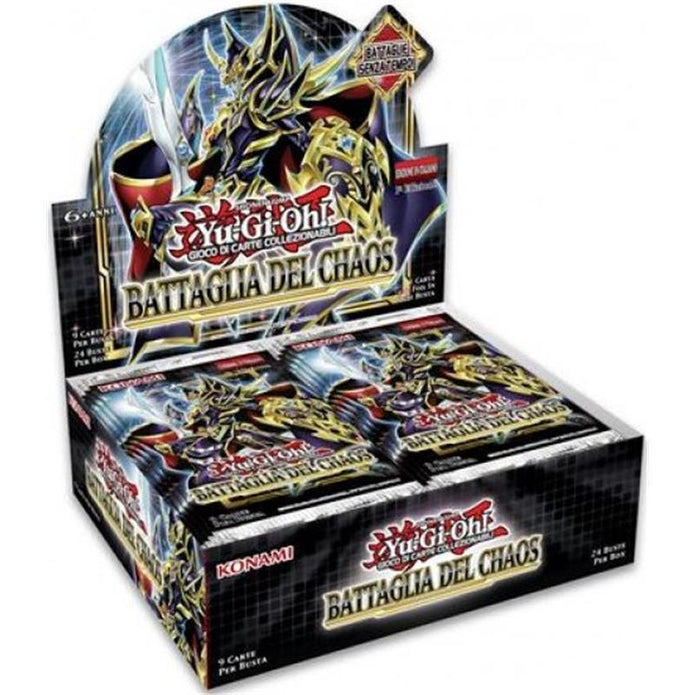 Box YGO Battaglia del Chaos Display 24 buste 1 Ed. ITA