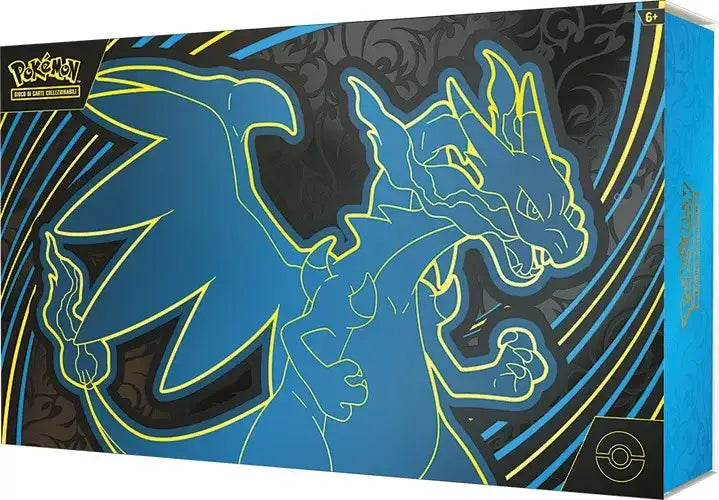 Bundle Promo Pokemon Fiamme Spettrali Mega Charizard Box Bundle Lucario ITA