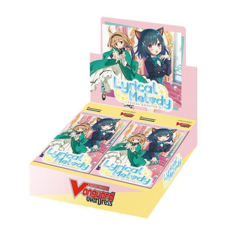 Cardfight! Vanguard overDress Booster Display Lyrical Melody ENG