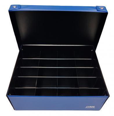Cards Collection Scatola Media Toploader a 20 spazi Electric Blu Black
