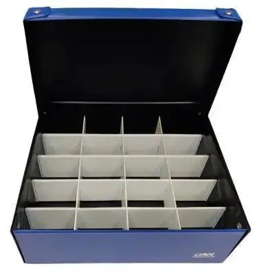 Cards Collection Scatola Media Toploader a 20 spazi Electric Blu White
