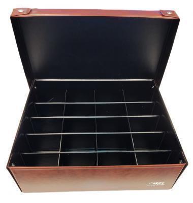 Cards Collection Scatola Media Toploader a 20 spazi Havana Black