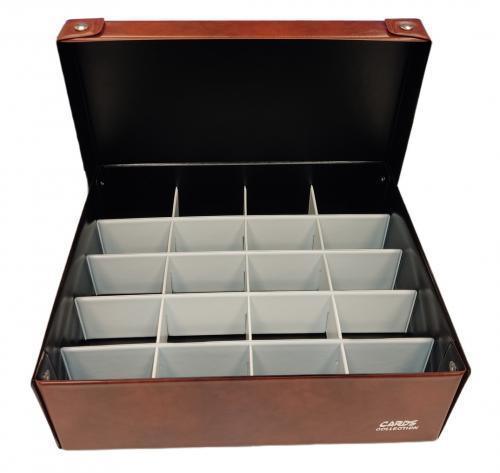 Cards Collection Scatola Media Toploader a 20 spazi Havana White