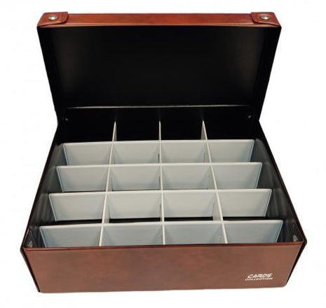 Cards Collection Scatola Media Toploader a 20 spazi Havana White