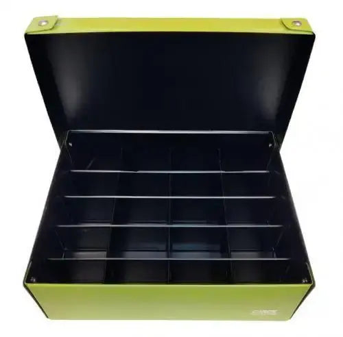 Cards Collection Scatola Media Toploader a 20 spazi Lime Black