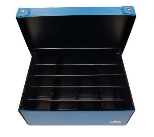 Cards Collection Scatola Media Toploader a 20 spazi Sky Blue Black