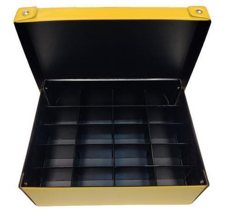 Cards Collection Scatola Media Toploader a 20 spazi Yellow Black