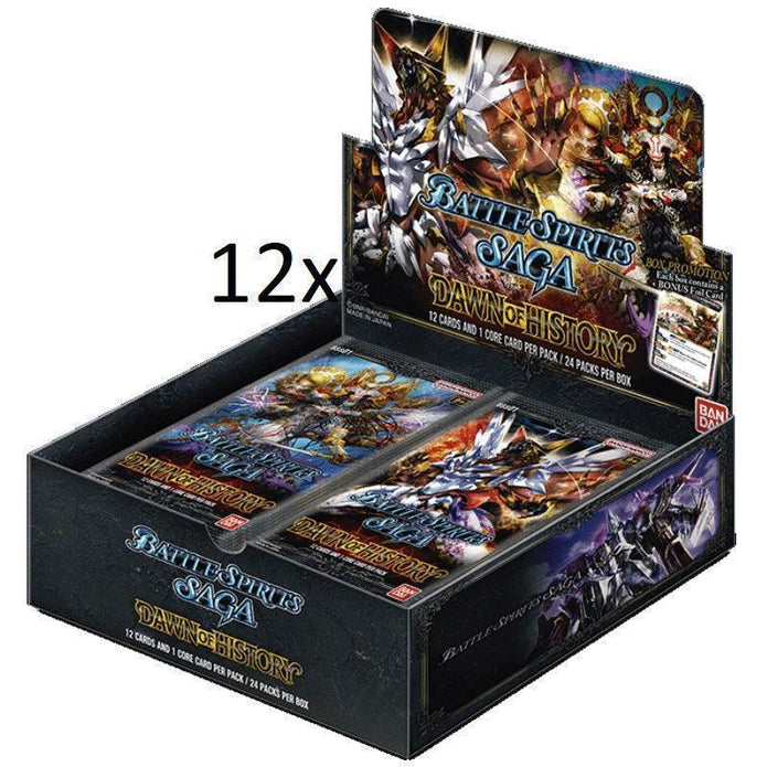 Case 12x Box Battle Spirits Saga Set BSS01 Dawn of History