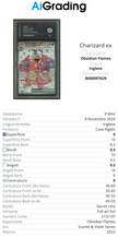 Charizard EX Obsidian Flames AiGrading Voto 9 - B000097629