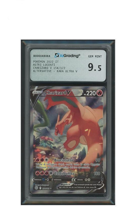 Charizard V Astri Lucenti  Full art foil alternative art BRS 154 Astri Lucenti