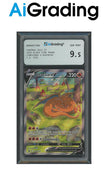 Charizard V Black Star Promo SWSH260 Full Art Foil Gradata 9,5