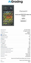 Charizard V Black Star Promo SWSH260 Gradata AiGrading Voto 9,5 - B000090013