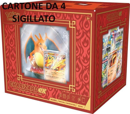 Collezione Speciale Super Ultra Premium Charizard-ex ITA - CASE DA 4 SEALED - 2nd scelta -