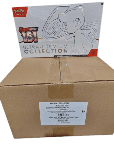 Collezione Speciale Ultra Premium 151 Case Sigillato Mew ENG