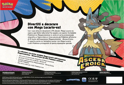 Pokémon Ascesa Eroica Bundle Promo Lucario Gardevoir Primi Compagni ITA The Pokèmon Company