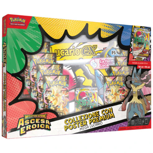 Pokémon Ascesa Eroica Bundle Promo Lucario Gardevoir Primi Compagni ITA The Pokèmon Company