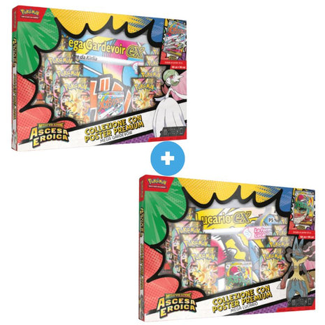 Pokémon Ascesa Eroica Bundle Promo Lucario Gardevoir Primi Compagni ITA
