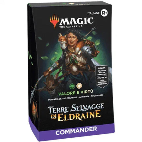 Commander Dominio Fatato + Valore e Virtù - Terre Selvaggie di Eldraine ITA