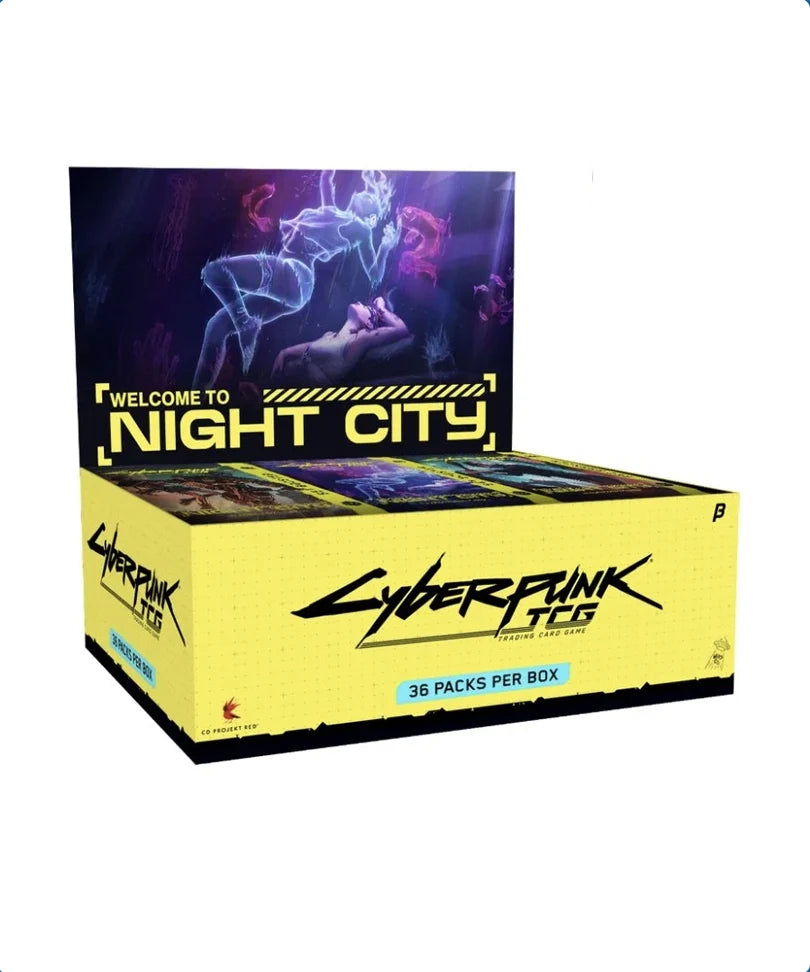 Cyberpunk TCG Sealed Case 6x Beta Booster Box 36 Buste – ENG