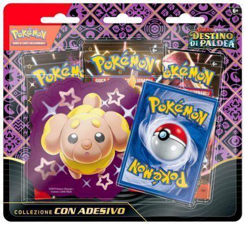 Destino di Paldea ITA Collezione con Adesivo Fidough