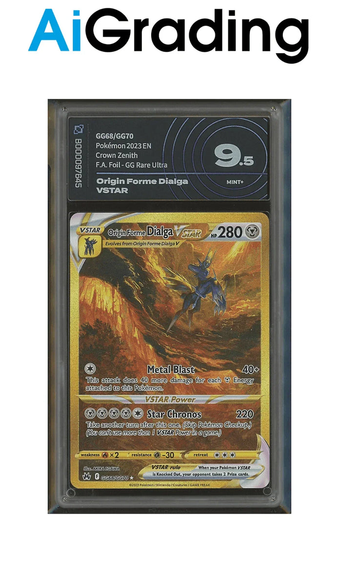 Dialga Vstar Gold Crown Zenith AiGrading Voto 9,5 - B000097645