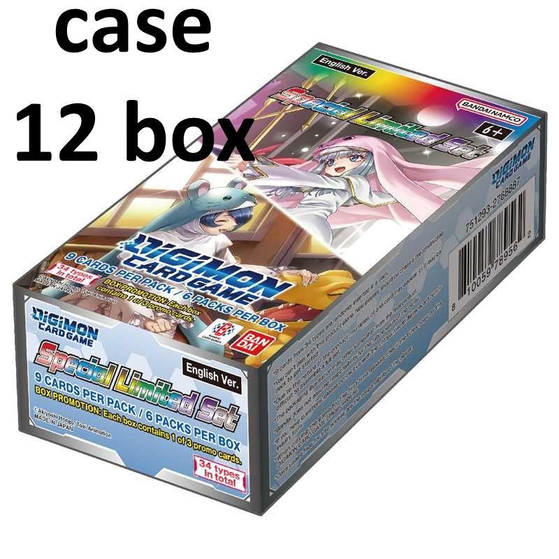 Digimon Card Game Box Special Limited Set - Case 12 Box -