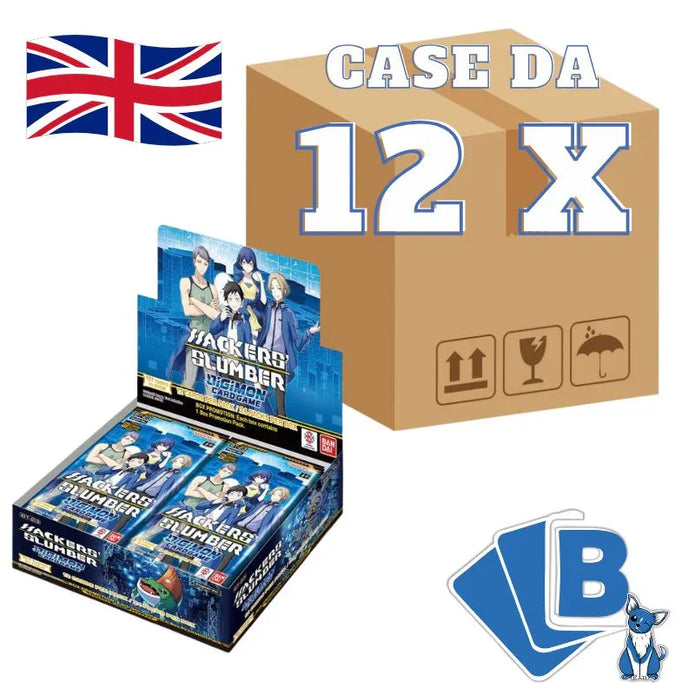 Digimon Card Game BT23 Hacker's Slumber Case 12x Box ENG