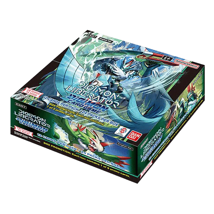 Digimon Card Game EX07 Digimon Liberator Box 24 Buste ENG