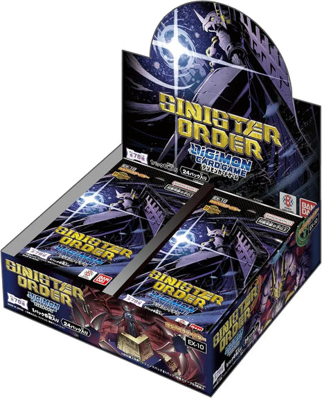 Digimon Card Game EX10 Box Extra Booster Sinister Order ENG