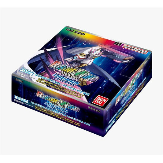 Digimon Card Game Rising Wind Box Reboot Booster RB01
