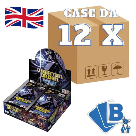 Digimon Card Game Sealed Case EX10 Extra Booster Sinister Order - 12x Box ENG