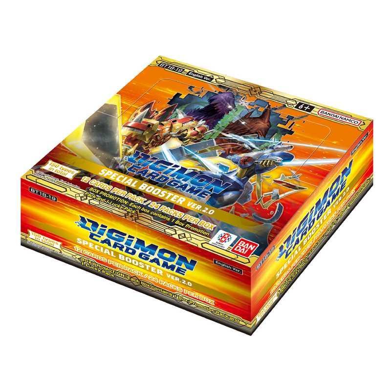 Digimon Card Game Special Booster Ver 2.0 BT18-19 ENG -