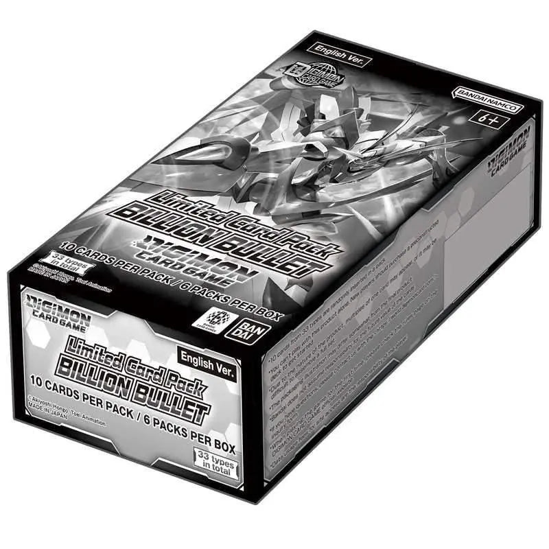 Digimon LM06 Limited Card Pack Billion Bullet (6 packs) ENG