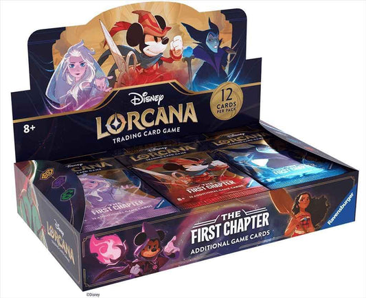 Disney Lorcana Box Booster Display The First Chapter 24 Packs EN