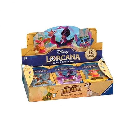 Disney Lorcana Into the Inklands Booster Case 4 Booster Box ENG