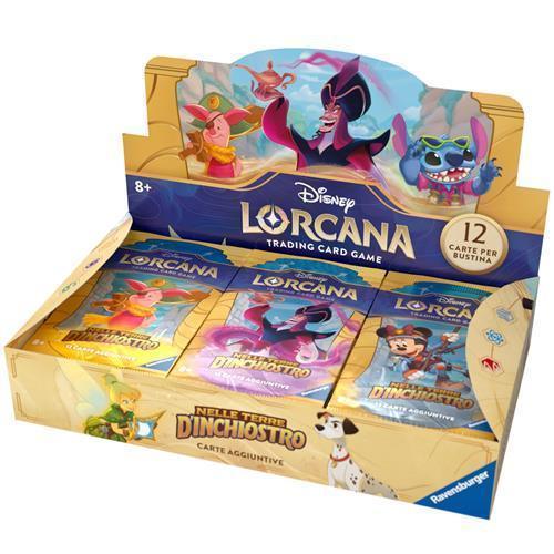 Disney Lorcana Nelle terre d'inchiostro Box di Buste ITA